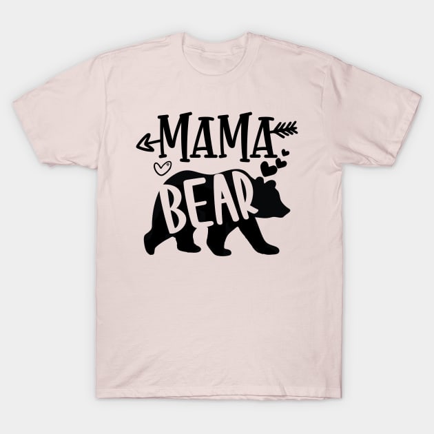 Mama Bear T-Shirt by jabarsoup